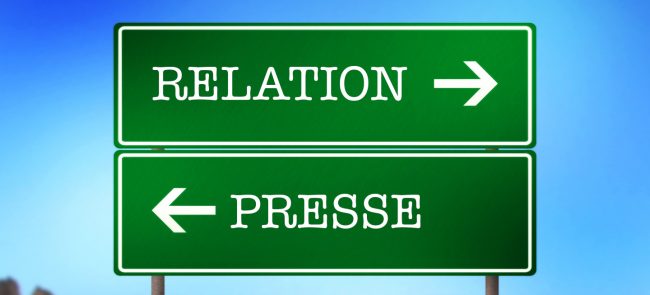 Relations presse